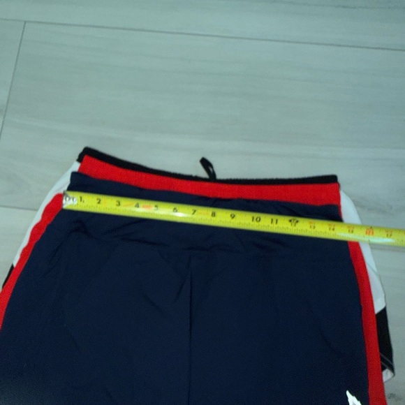3-Piece Running Shorts BUNDLE Women’s Sz M, Red, Blue Black/White - Picture 6 of 7